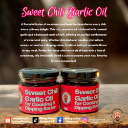 Sweet chili garlic oil